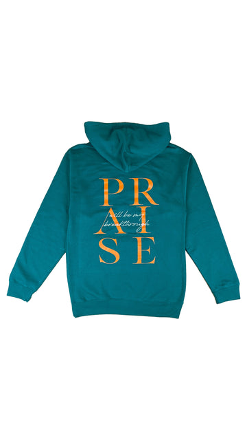 Breakthrough Praise Hoodie Alpine Green