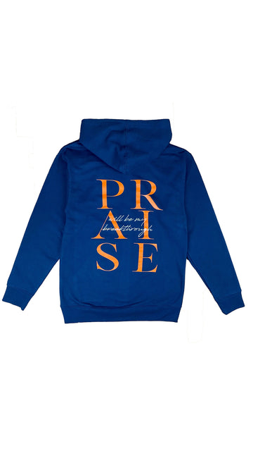 Breakthrough Praise Hoodie Navy