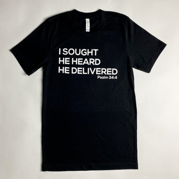 Psalm 34:4 Tee